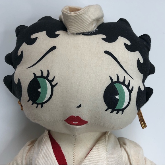 Betty Boop Nurse Betty official collectable plush doll from KellyToy 1999 - Picture 3 of 17
